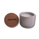 Doro Premium Scented Candles to Relax and rejuvenate Your Soul - Hearth & Birch (Soy, Double Wick, 225 GMS, Burn Time 25-30 hrs)